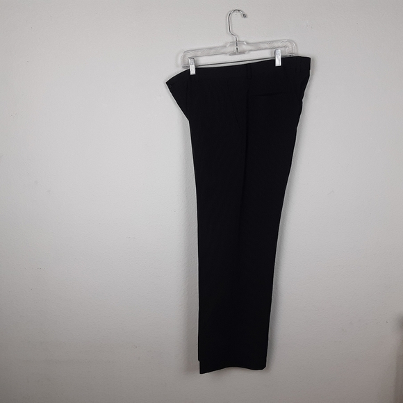 Claiborne Slacks Black White Pinstripes - Picture 1 of 3